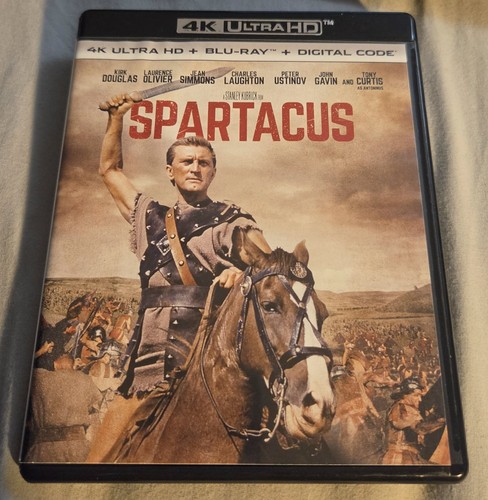 Spartacus uhd blu - uhd, blu-ray