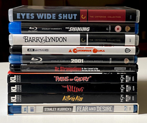 Stanley kubrick lot blu - -, blu-ray