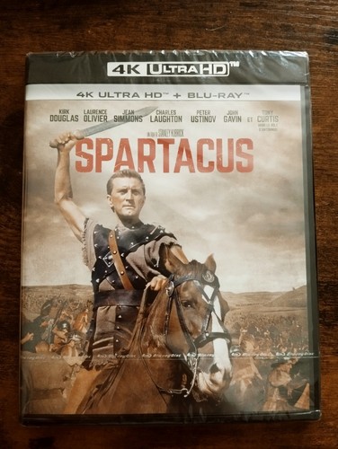 Spartacus blu ray ultra hd - spartacus, blu-ray