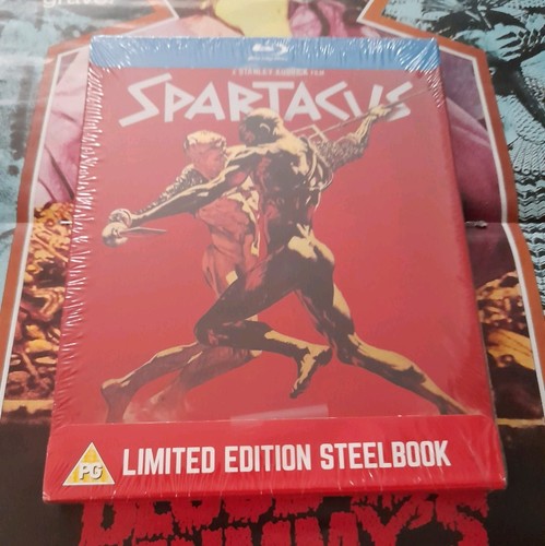 Spartacus blu ray new sealed - blu,